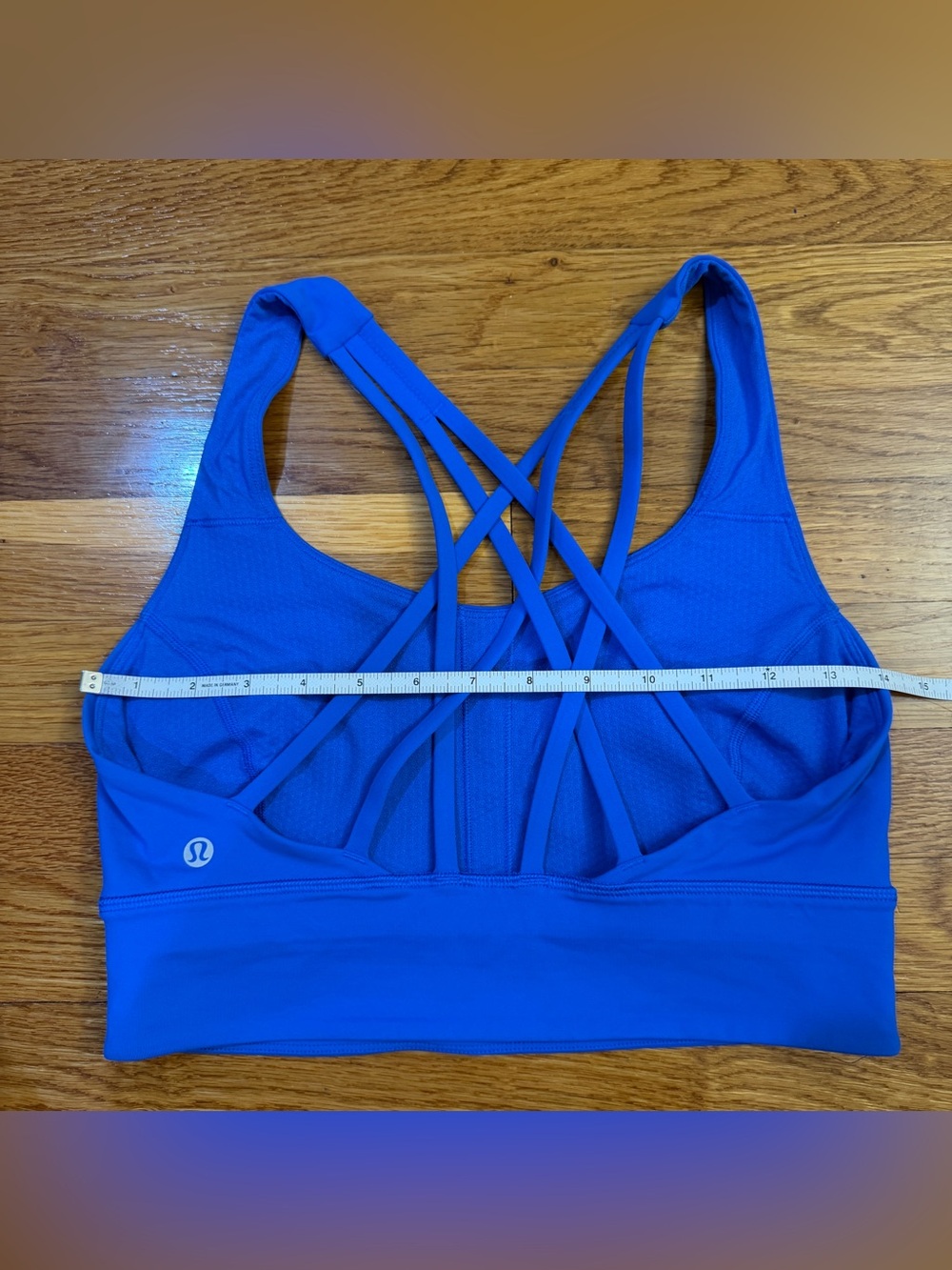 Lululemon Free To Be Serene Bra Long Line *Light Support, C/D Wild Bluebell 8 - Picture 6 of 7